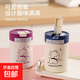 時(shí)尚可愛卡通小熊吸管杯高顏值大容量水杯家用玻璃水杯隨手杯 小熊吸管水杯藍(lán)色400ml1只