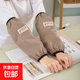 學(xué)生格子袖套防筆墨男女套筒寬松耐磨秋冬家務(wù)清潔防污 卡其色格子袖套