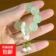 小紅書同款水蜜桃手指捻串珠繞指環(huán)仙桃花解壓小眾設計學生盤珠 蘭鈴花手捻珠