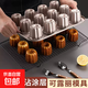 12連可露麗模具天使之鈴蛋糕模具烤盤(pán)不沾慕斯布丁甜品杯烘焙家用 6連加高可露麗【單品】