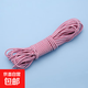 彩色松緊帶圓形彈力繩2.5mm褲腰皮筋松緊繩子橡筋褲子兒童橡皮筋 白底紅點(diǎn) 3米長(cháng)