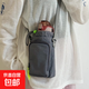 【輕量百搭】?jì)蓪油獬鏊畨匕陚惆鼘W(xué)生單肩斜挎包男女水杯挎包 灰色-加厚材質(zhì)硬核耐磨 無(wú)規格