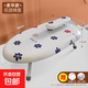燙衣板熨衣服板架迷你燙衣架熨燙臺(tái)小型熨衣板家用折疊熨斗墊板 繡花三月（豪華版） 60*37*17cm