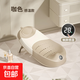 嬰兒洗澡躺托神器新生兒浴盆可坐躺浴床寶寶浴網(wǎng)兜洗澡盆感溫浴架 【觸屏感溫 科學(xué)護(hù)脊】淺咖色