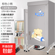 【十分鐘速干】烘干機家用干衣機熱泵烘干機烘干衣柜可折疊風(fēng)干機嬰兒衣物烘干衣柜烘鞋器 優(yōu)雅灰 【除菌除螨】 628L 可折疊-三層