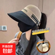 女款2025新款帽子防曬遮陽(yáng)帽女士遮臉?lè )雷贤饷弊討?hù)外帽潮太陽(yáng)帽 卡其色