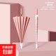 【長(zhǎng)柄雨傘】16骨/24骨男女大號(hào)自動(dòng)加固抗風(fēng)直桿大傘暴雨專用傘 櫻花粉【自動(dòng)16骨-防水套-直柄】