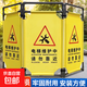 施工圍擋電梯維修護(hù)欄圍欄檢修圍擋三折布藝折疊警示安全隔離欄 大號(hào)：電梯維護(hù)中 請(qǐng)勿靠近