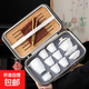 旅行茶具套裝德化功夫茶具三才蓋碗泡茶杯帶茶盤(pán)公司活動(dòng)伴手 10頭純白夏風(fēng)蓋碗六杯盤(pán)巾夾灰包