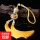 汽車(chē)玻璃瓶葫蘆掛件金箔底雙穗葫蘆掛件車(chē)內飾品車(chē)用掛墜掛飾 黃色1個(gè)