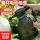 電動噴壺充電式鋰電噴水壺澆花園藝打藥消毒噴水壺清潔專用澆水壺 【3L量杯電動噴壺+延長桿】 【升級電量顯示】