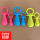 寵物橡膠玩具發(fā)聲磨牙貓咪小型犬幼犬博美互動解悶?zāi)鸵套焯┑先?混色小號-1個裝 寵物磨牙奶嘴