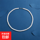 熱賣短款項鏈8mm玻璃珍珠項鏈 仿珍珠飾品服飾贈品鎖骨鏈 8mm一條裝