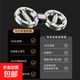 【康佳制造商】速臂器臂力阻力可調(diào)節(jié)臂力器訓(xùn)練器握力器拉力器 銀色 5.5kg 12磅