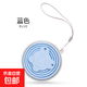 可折疊水杯便攜式杯子漱口杯伸縮杯硅膠旅行折疊杯旅游壓縮杯戶(hù)外 硅膠折疊水杯-藍色- 1個(gè) 180ml