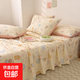 ins風(fēng)純棉床單單件100全棉加厚學(xué)生宿舍單人兒童被單1.5米床品 狗狗家族【高支高密 觸感細膩】 床單單件-120x230cm