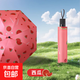 雨傘晴雨兩用手動(dòng)水果傘黑膠卡通防紫外線(xiàn)防曬遮陽(yáng)傘折疊太陽(yáng)傘 西瓜