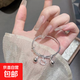 HelloKitty貓鈴鐺吊墜手鐲簡約百搭推拉手環(huán)可調(diào)節(jié)送閨蜜女友禮物 Kitty鈴鐺手鐲【開口可調(diào)節(jié)】