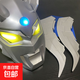 賽羅奧特曼頭盔觸摸發(fā)光cos成人兒童可穿戴奧特曼頭套恐怖可拆卸 升級款-賽羅頭盔-頭鏢可拆卸-按鈕發(fā)光成人款+胸燈