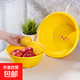 京東物流 精品沐浴系列艾草錘小黃鴨盆卡通寶寶盆多功能臉盆腳盆 小黃鴨盆直徑28cm【印花隨機發(fā)】 精品