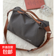 原創(chuàng  )自制日韓時(shí)尚簡(jiǎn)約通勤帆布托特文藝休閑百搭學(xué)生手提斜挎包袋 黑色 無(wú)規格