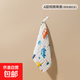 嬰兒口水方巾A類(lèi)純棉六層紗布毛巾新生兒洗臉?lè )浇砜伤醇啿际峙?單條混裝30*30（顏色隨機發(fā)）
