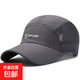 春夏帽子戶外遮陽(yáng)帽旅行棒球帽子透氣加網(wǎng)鴨舌帽         2019167 深灰色 可調(diào)節(jié)