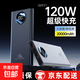 快充充電寶3C認證1/20000毫安超大容量超薄小巧便攜移動(dòng)電源適用華為小米蘋(píng)果16 14可攜帶上飛機15 曜石黑 [升級款/國產(chǎn)A級電芯]超級快充/智能數顯 20000ma
