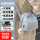 高顏值小眾設計小包女2025新款潮流貝殼包輕便百搭大容量斜挎包包 藍色