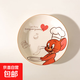 貓和老鼠盤(pán)子卡通可愛(ài)家用釉下彩陶瓷餐具兒童女生2025新款可微波 杰瑞8英寸盤(pán) 1個(gè)