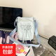 新款輕便戶(hù)外蝴蝶結束斜挎包防水手機保溫水壺單肩 ON-793#藍色