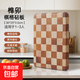 棋盤(pán)格榫卯菜板碳化橡膠木砧板切菜板霉加厚實(shí)木砧板案板 榫卯圓弧款【36*25*3.0cm】9129