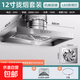出租房油煙機廚房強力排氣扇家用大吸力抽油煙機攏煙式簡(jiǎn)易油煙機 12寸2米風(fēng)管超大吸力通風(fēng)機主推 400*600
