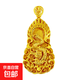 廠(chǎng)家直供越南沙金男士火焰龍吊墜大號批發(fā) 百搭金龍項鏈仿金吊墜 單吊墜