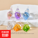 七彩夜光海螺螺中螺DIY奶油膠鑰匙扣包包耳環(huán)掛件亞克力飾品擺件 海螺掛件-隨機顏色-1個(gè) 無(wú)規格