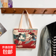 新款卡通可愛(ài)手提包女高顏值ins寶媽外出上班日系手拎小包便當包 米老鼠 小包
