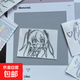 初音未來金屬3D貼紙筆記本貼紙動漫周邊個性裝飾DIY貼紙防水高級手機耳機筆記本裝飾 初音金屬貼【贊同】