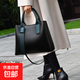 【CK制造商】大牌同廠(chǎng)女生日禮物女包復古手提包時(shí)尚高級感斜挎包 米配藍