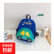 小汽車(chē)書(shū)包幼兒園男童1-6歲寶寶背包可愛(ài)戶(hù)外兒童雙肩包休閑旅游 小號藍色