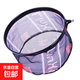 鋁合金抄網(wǎng)頭可換網(wǎng)布加密眼黑坑競(jìng)技防刮防掛鉤速干仿碳素抄網(wǎng)兜 黑色輕硬鋁合金*直徑40CM