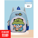 新款可愛(ài)卡通書(shū)包幼兒園3-5歲兒童背包男孩女寶學(xué)前班護脊雙肩包 藍色