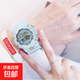 抹茶綠手表女ins風(fēng)學(xué)生網(wǎng)紅森系獨角獸韓版簡(jiǎn)約少女心原宿電子表 天空藍