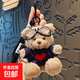 毛衣小熊鑰匙扣包掛件創(chuàng  )意毛絨玩偶可愛(ài)熊熊公仔情侶閨蜜禮物掛飾 咖熊+紅心衣+泳鏡 【12厘米左右】送掛鏈