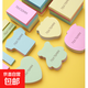 【全網(wǎng)熱銷(xiāo)】戶(hù)外長(cháng)途旅行裝備記事便利貼N次貼便簽本 冰箱簽備忘 草莓+小熊+正方形   3本