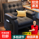 電競沙發(fā)椅單人沙發(fā)網(wǎng)吧電腦椅小戶(hù)型網(wǎng)咖懶人沙發(fā) 單椅【高級灰】 旋轉款
