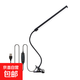 LED夾子燈攝影照明補(bǔ)光燈 直播燈插電式美甲燈閱讀學(xué)習(xí)繪畫(huà)護(hù)眼書(shū)燈 【新升級(jí)10w】靜謐黑三色10檔調(diào)光