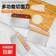 不銹鋼切面刀面團面粉切刀平板刀手搟面奶油刮刀烘焙切皂刀現貨 不銹鋼切面刀原色1個(gè)