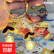 蠟筆小新螢火蟲鑰匙扣發(fā)光夜燈書包掛件玩偶閨蜜手工飾品學生禮物 蠟筆小新掛件【隨機2個】 【撕膜使用丨卡紙就是開關】