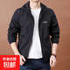 新款男士夏季防曬衣戶(hù)外透氣超薄防曬衫休閑運動(dòng) 黑色 M （90-115）