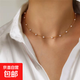 時(shí)尚飾品仿珍珠頸鏈項鏈簡(jiǎn)約鎖骨鏈珍珠手工鏈項鏈女